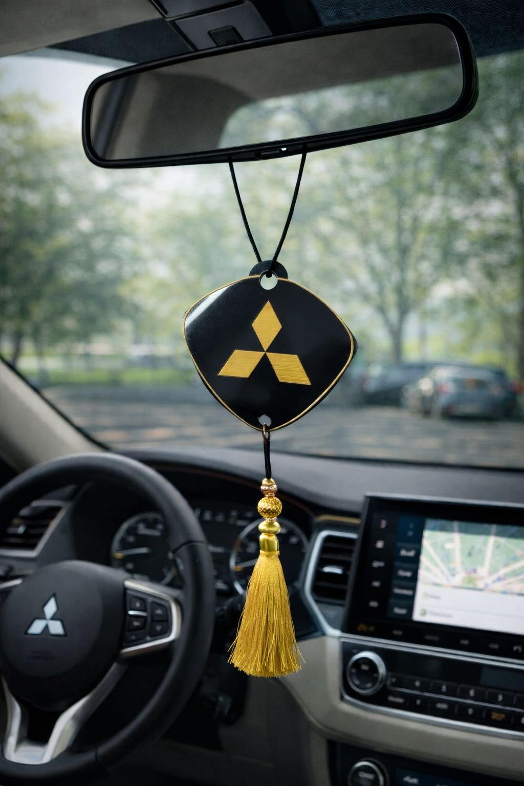 Mitsubishi Modern Car logo Hanging Decor
