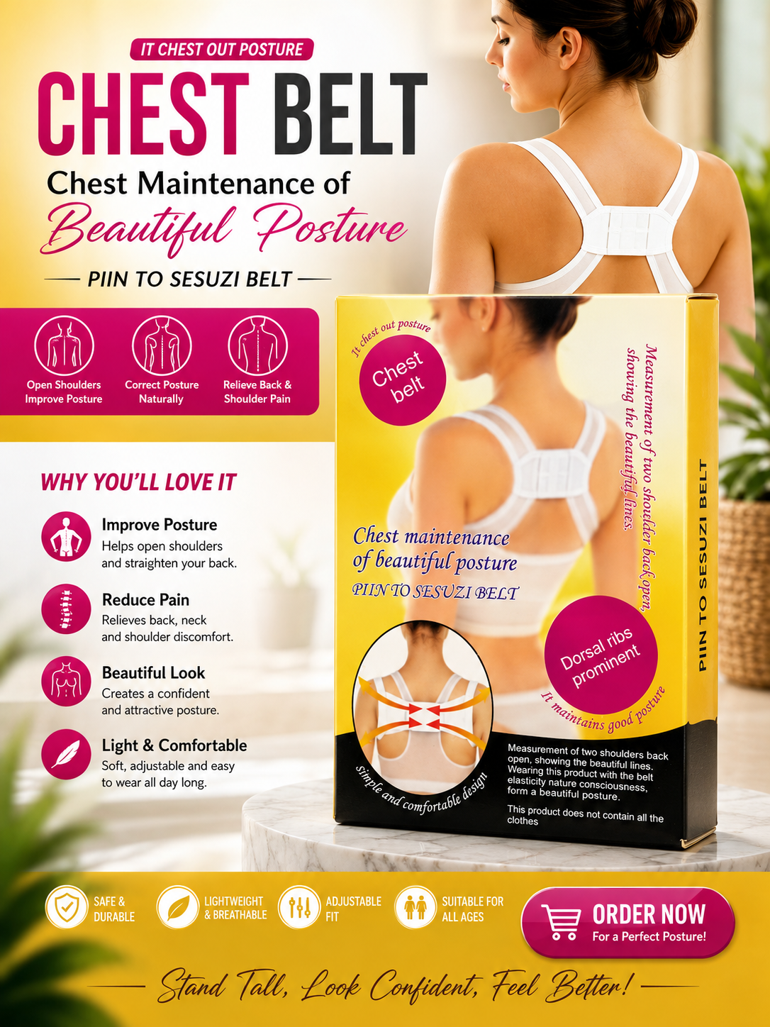 Chest Belt – Posture Corrector Belt